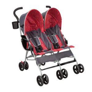 Delta Children Double Stroller Red