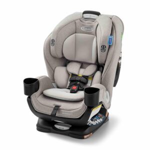 Graco Extend2Fit Convertible Baby Car Seat, Ashten