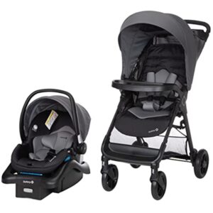Safety 1st gray travel stroller and car seat